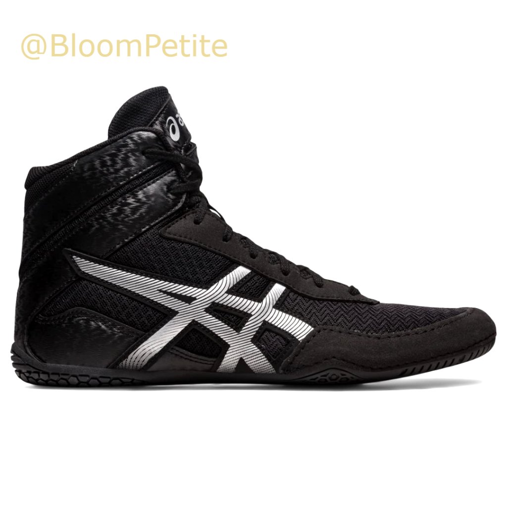 Athletic Wrestling Shoes With Flexion Grooves And Shoelace Garage